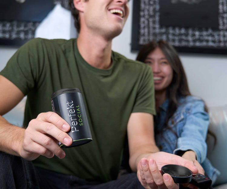 Perfekt Social is great for relaxing with friends.