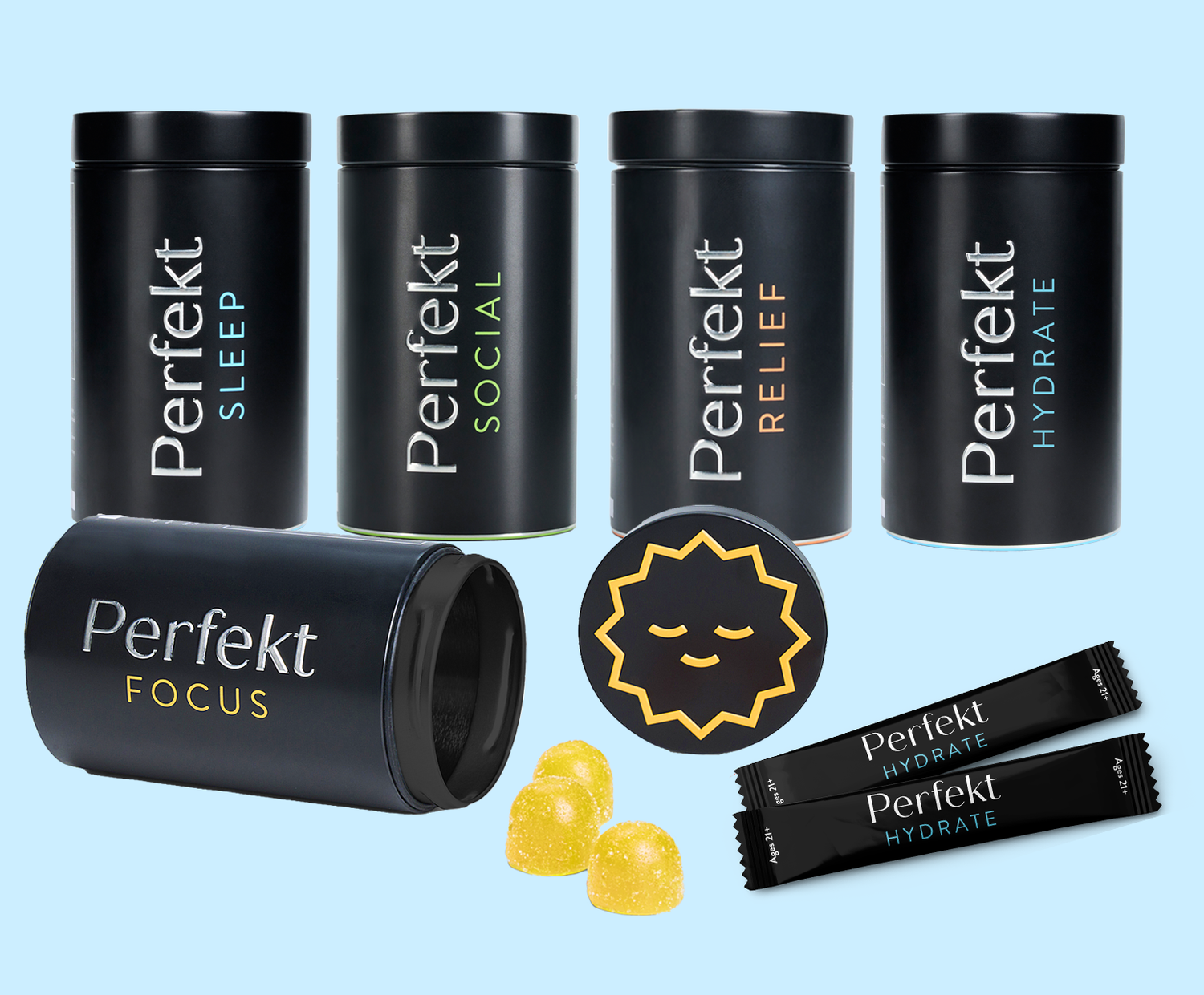 Perfekt Gummies and Hydrate