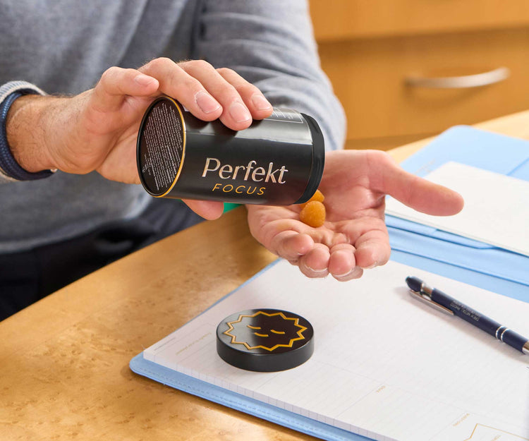 Perfekt Focus CBD for your work day.